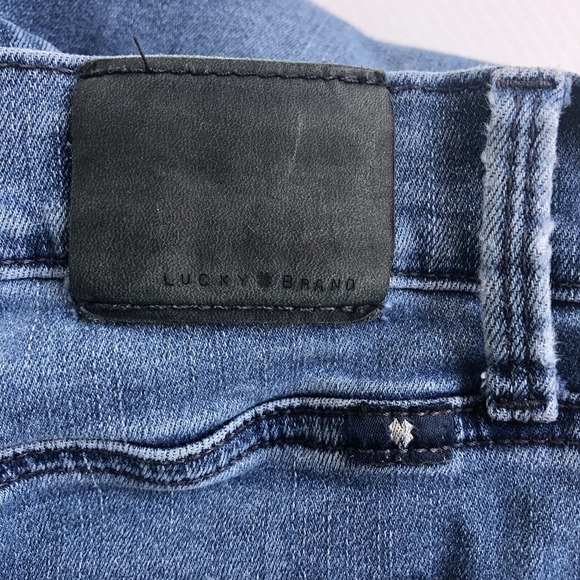 Lucky Brand Brooke Legging Jeans Womens Sz 8/29 Ripped Mid Rise Stretch Denim - Picture 8 of 11